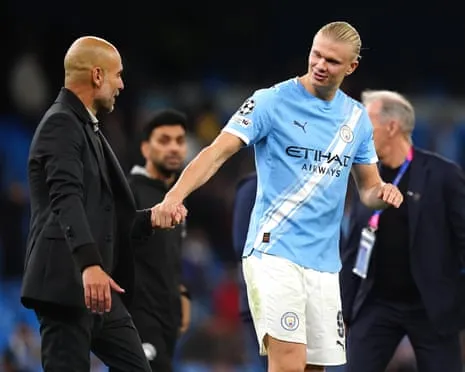 Haaland Enters Exclusive UCL 50-Goal Group, Praised by Guardiola as CR7 and Messi's Equal